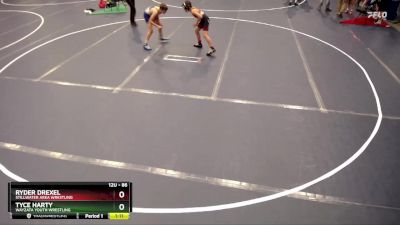 86 lbs Cons. Round 4 - Ryder Drexel, Stillwater Area Wrestling vs Tyce Harty, Wayzata Youth Wrestling