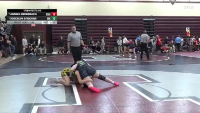 190 lbs Quarterfinal - Joscelyn Stricker, Cedar Rapids Kennedy vs Annika Krebsbach, Osage