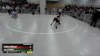 102 lbs Quarterfinal - Ian Stearns, Bad Karma Wrestling Club vs Judah Perrault, No Nonsense Wrestling