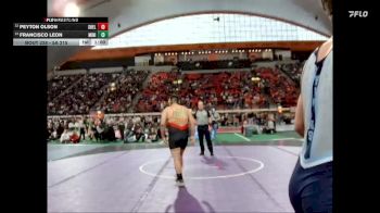 5A 215 lbs Cons. Round 1 - Peyton Olson, Shelley vs Francisco Leon, Minico