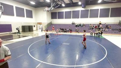 104 lbs Cons. Round 2 - Tobin Hadlock, Cougars Wrestling Club vs Rock Bishop, Bruin Wrestling Club