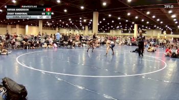 120 lbs Cons. Round 2 - Ziggy Sandobal, Rough House WC vs Oryan Anderson, Florida Pitbulls