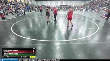 190 lbs Champ. Round 1 - Fox Hernandez, Omro vs Zach Cochrane, Crandon