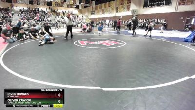 71 lbs Round 2 - River Kovacs, Poway Elite vs Oliver Zawicki, Temecula Valley Wrestling Club