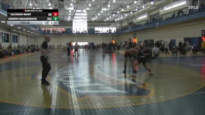 141 lbs Prelim - Joseph Innamorato, Centenary vs Jackson Maby, Oneonta State