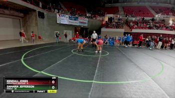 235 lbs Round 1 (16 Team) - Kendall Jones, Midlothian Heritage vs Samaria Jefferson, Frisco