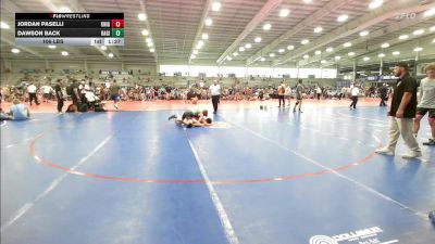 106 lbs Rr Rnd 3 - Jordan Paselli, Knights Wrestling Club-Black vs Dawson Back, Ragin Raisins Concord HS