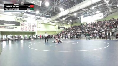 165 lbs Cons. Round 2 - Oscar Sanchez, GRANADA HILLS vs Santor Galang, CARSON