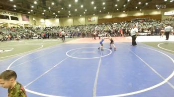 58 lbs Round Of 32 - Cody Miller, USA Gold vs Slade Nash, Raider WC
