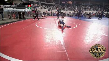 67 lbs Quarterfinal - Everett Luxton, Raw Wrestling Club vs Owen Soutter, Commandos Wrestling Academy