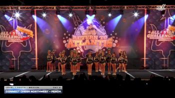 Connect Cheer Northwest - Peach [2026 L1 Youth - Medium Day 2] 2026 ASC Return to Atlantis Tacoma Showdown