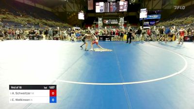 94 lbs Rnd Of 16 - Ace Schweitzer, NE vs Chase Watkinson, IA