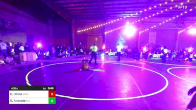 43 lbs Round Of 16 - Giovanni Delisa, Arvada West vs Rocky Andrade, W.A.R. Wrestling Club
