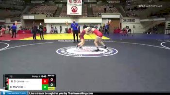 112 lbs Cons. Semi - Rhea Sarrouf-Levine, Morro Bay Wrestling vs Bk Martinez, Ayala Smash