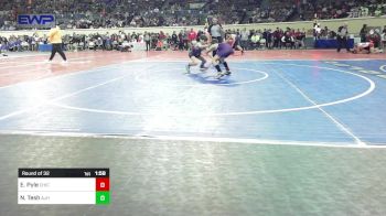 84 lbs Round Of 32 - Espen Pyle, Chickasha Wrestling vs Nicholas Tesh, Altus JH