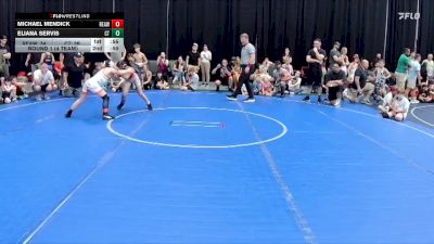 84 lbs Round 1 (4 Team) - Eliana Servis, Cordoba Trained vs Michael Mendick, Revival Awakening