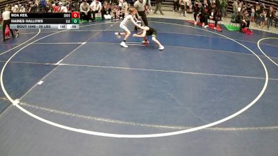 62 lbs Champ. Rd Of 32 - Noa Keil, Shootbox vs Haines Hallows, Emery All Stars