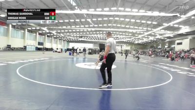 184 lbs Round 2 - Deegan Ross, Clarion vs Thomas Sandoval, Brown
