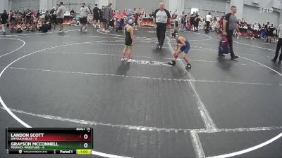 45 lbs Round 4 (8 Team) - Grayson McConnell, Pedraza Wrestling vs Landon Scott, Untouchables