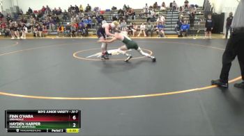 JV-1 lbs Round 3 - Trey Junge, Prairie, Cedar Rapids vs Jaxson Rausch, Prairie, Cedar Rapids