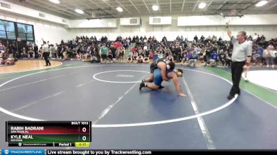 285 lbs Cons. Round 4 - Kyle Neal, Sultana vs Rabih Badrani, San Pasqual