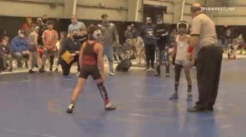 65 lbs Prelims - Jude Justice, Morris Fitness ES Black vs Ariah Mills, RWA ES Black