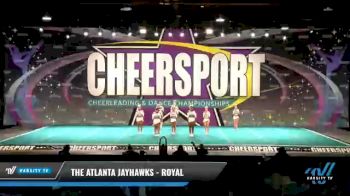 The Atlanta Jayhawks - ROYAL [2021 L3 Senior Coed - Small Day 2] 2021 CHEERSPORT National Cheerleading Championship