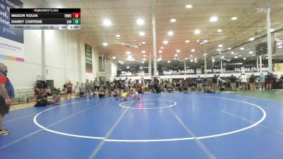 73 lbs Rr Rnd 4 - Mason Kolva, Team Nauman Wrestling Club - K6 vs Danny Cortese, Launch Wrestling Academy - K6