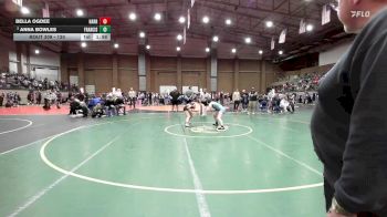 130 lbs Champ. Round 2 - Bella Ogdee, Harrah vs Anna Bowles, Francis Howell