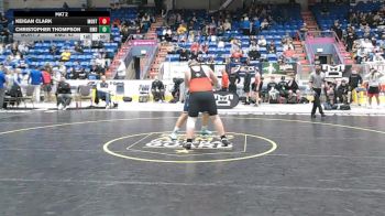 285 lbs Consy Rd Ii - Keigan Clark, Montgomery Area vs Christopher Thompson, Bishop McDevitt