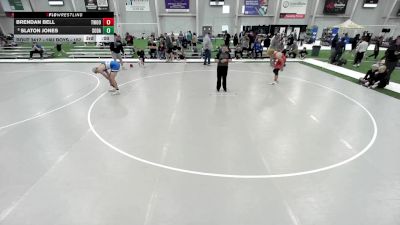 16U Boys - 190 lbs Cons. Round 3 - Bradley Spicer, South Sip Wrestling Club vs Peter Wilson, Tennessee