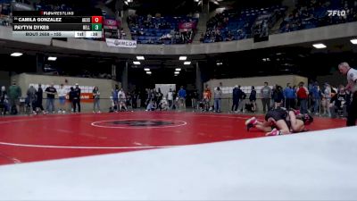 155 lbs Champ. Round 3 - Camila Gonzalez, Unattached vs Paytyn Dykes, Unattached