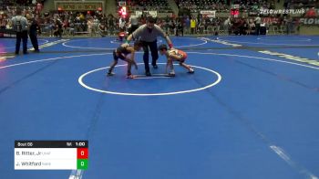 55 lbs Consolation - Barry Ritter, Jr, Unattached vs John Whitford, Rare Breed Academy