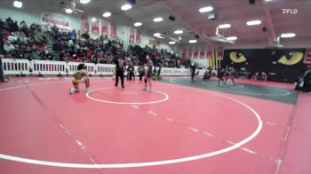 130 lbs Cons. Round 2 - Malak Azzaloualidine, Temecula Valley vs Isabella Bredwick, Yucca Valley