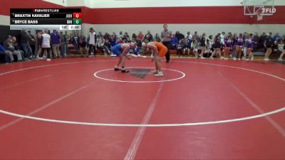 175 lbs Cons. Round 3 - Braxtin Kavalier, Jesup vs Bryce Bass, Dike-New Hartford