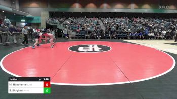 144 lbs Round Of 64 - Mason Hammerle, Columbia vs Stetson Bingham, Mountain Crest