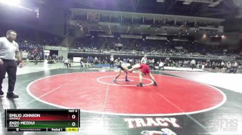 220 lbs Cons. Round 4 - Emilio Johnson, Oakdale vs Enzo Mezoui, Folsom