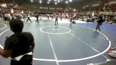 128 lbs Rr Rnd 2 - Gavriel Benitez, Garden City WC vs Victor Quintana, No Team