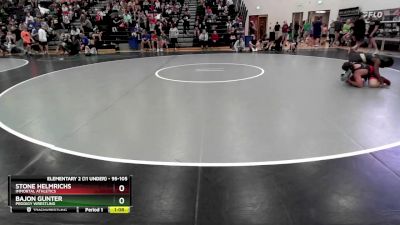 95-105 lbs Round 2 - BaJon Gunter, Prodigy Wrestling vs Stone Helmrichs, Immortal Athletics