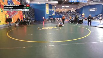 105 lbs Cons. Round 5 - Jasmine Canonizado, JW Robinson vs Lily Moffett, Caesar Rodney