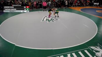 138-151 lbs Round 3 - Nathan Simons, Saber WC vs Lowden Bass, Empire Wrestling Academy