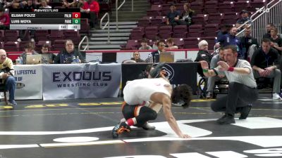 107 lbs Consi 2 - Elijah Foltz, Palmyra vs Luis Moya, Parkland