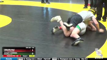 122 lbs Semifinal - Trevor Pile, Bay Area Dragons vs Wyatt Corriea, McCaffrey M.S.