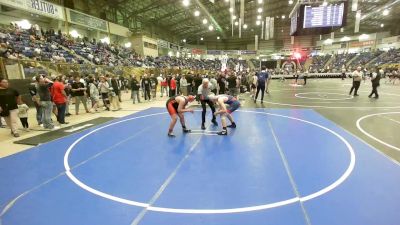 180 lbs Consi Of 8 #2 - Luis Vigil, La Junta Jr/Sr High School vs Dayne Hogue, Wellington Eagles