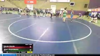 285 lbs Semifinal - Milan Colvin, KS vs Rony Enamorado, TN