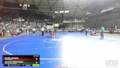 2A 106 lbs Cons. Round 2 - Shane Spindel, Washington vs Damian Fernandez, Burlington-Edison