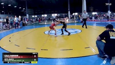 65 lbs Champ. Round 3 - Cole Zabriskie, Richmond Wrestling Club vs Rito Baca, Witchduck Training Facility