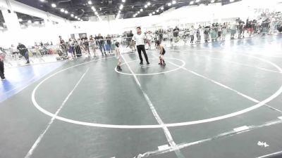 46 lbs Quarterfinal - Abram Mariscal, No Team vs John Watkins, Dog Pound WC