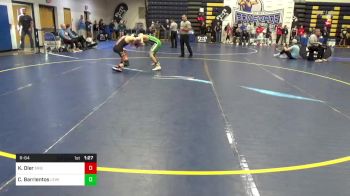 127 lbs R-64 - Keegan Oler, Erie Prep vs Caden Barrientos, Lewiston-Porter-NY