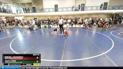 53-56 lbs Round 3 - Drexel Ashworth, Iron Co Wrestling Academy vs Zach Lewis, Champions Wrestling Club